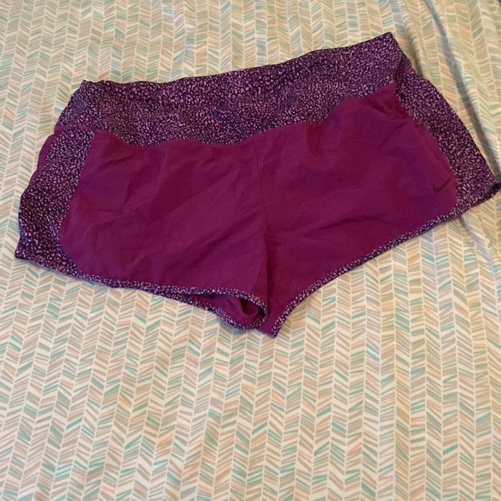 Super cute purple shorts!